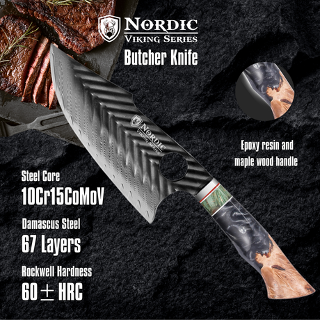 Viking Pro Series 7 inch Butcher Knife