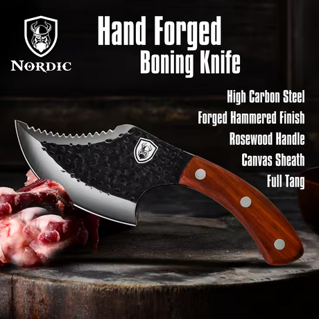 Nordic Forged Butcher Knife