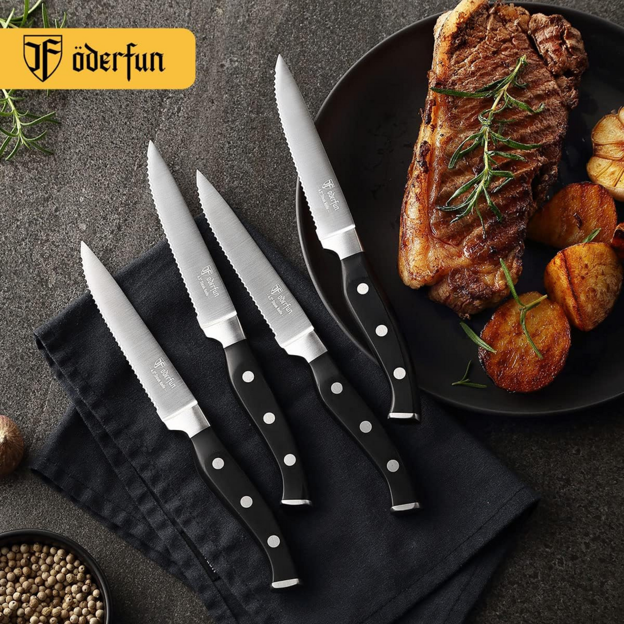 Oderfun Steak Knives (set of 4)