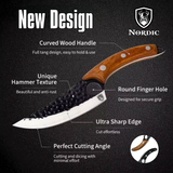 Nordic Boning Knife with Leather Sheath