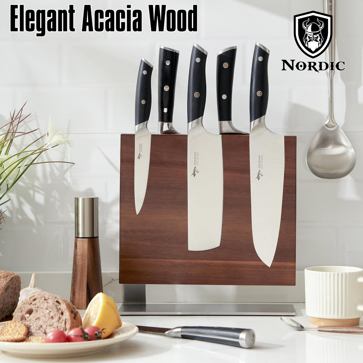 Magnetic Knife Block