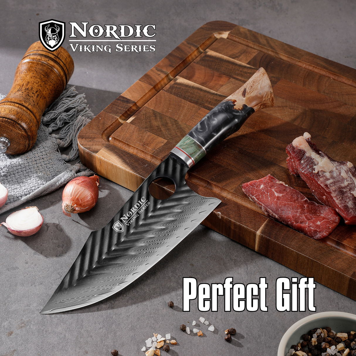 Viking Pro Series 7 inch Butcher Knife