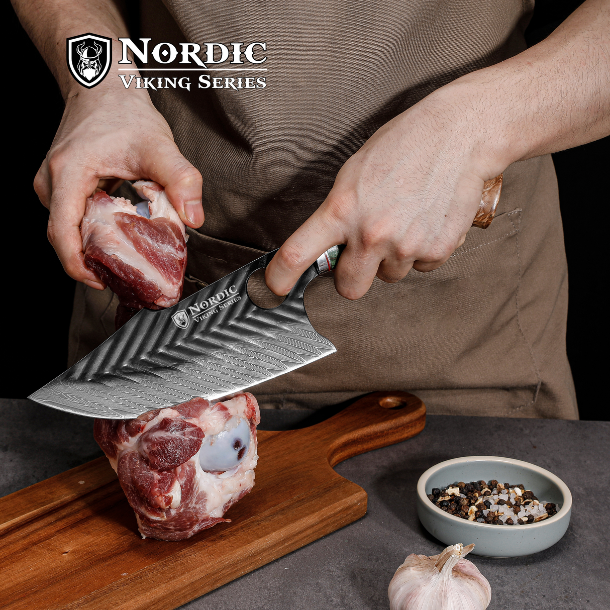 Viking Pro Series 7 inch Butcher Knife