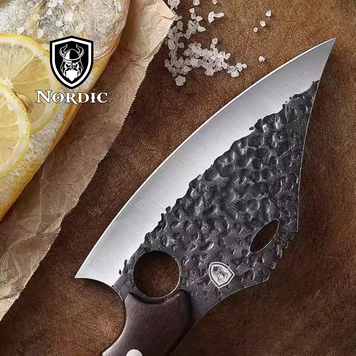 Hand Forged Butcher Clever Knife