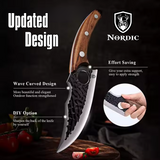 Multipurpose Boning Knife with Leather Sheath